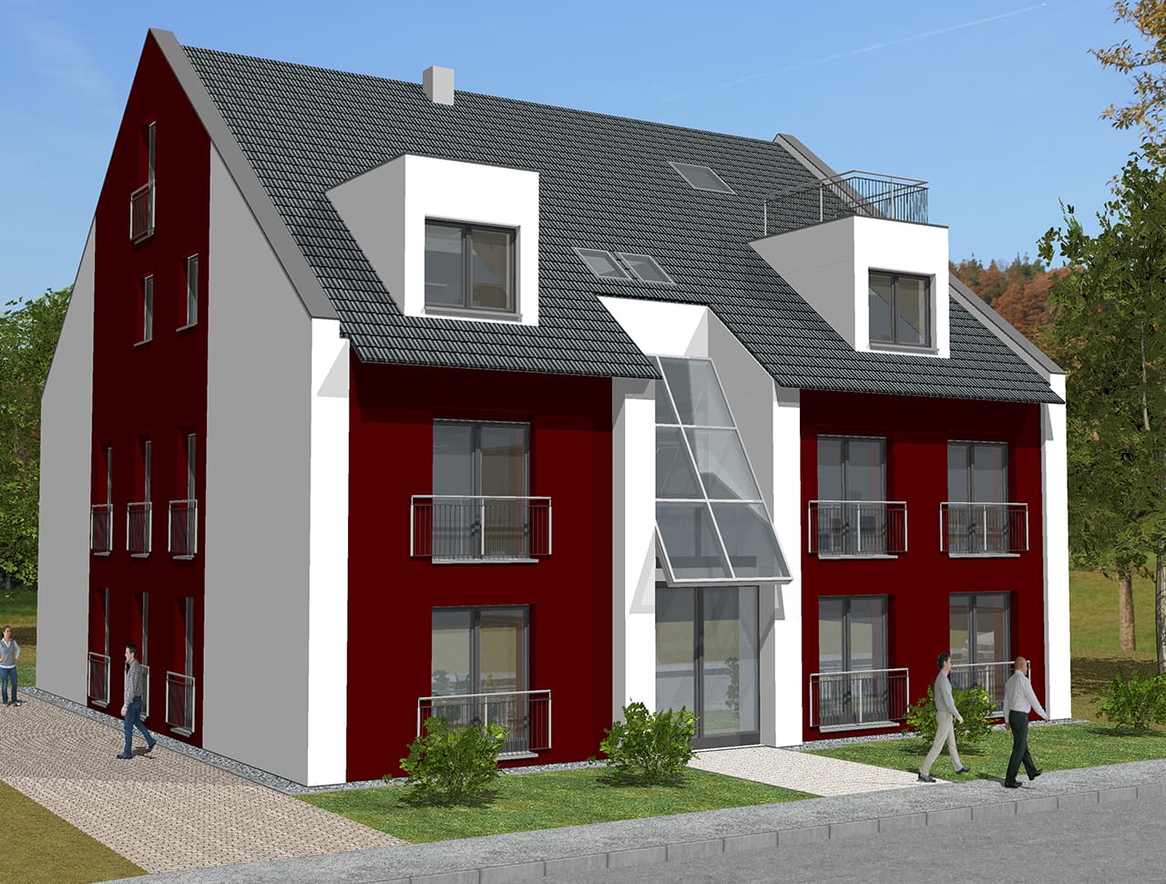 Modell Eines Weis Roten Hauses modell eines weis roten hauses